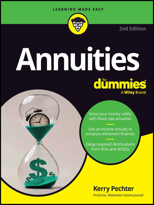 Title details for Annuities For Dummies by Kerry Pechter - Available